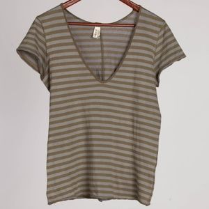 Free People Striped Top- Medium